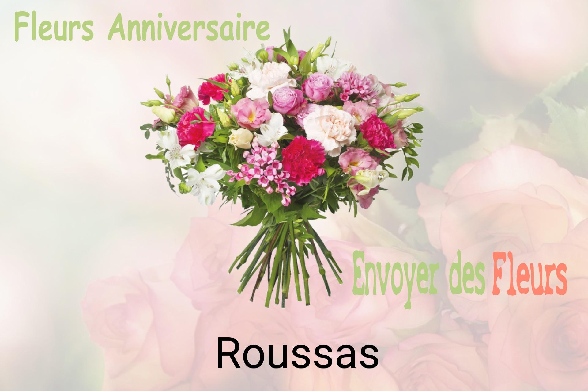 Bouquet de fleurs d’anniversaire livré à Roussas